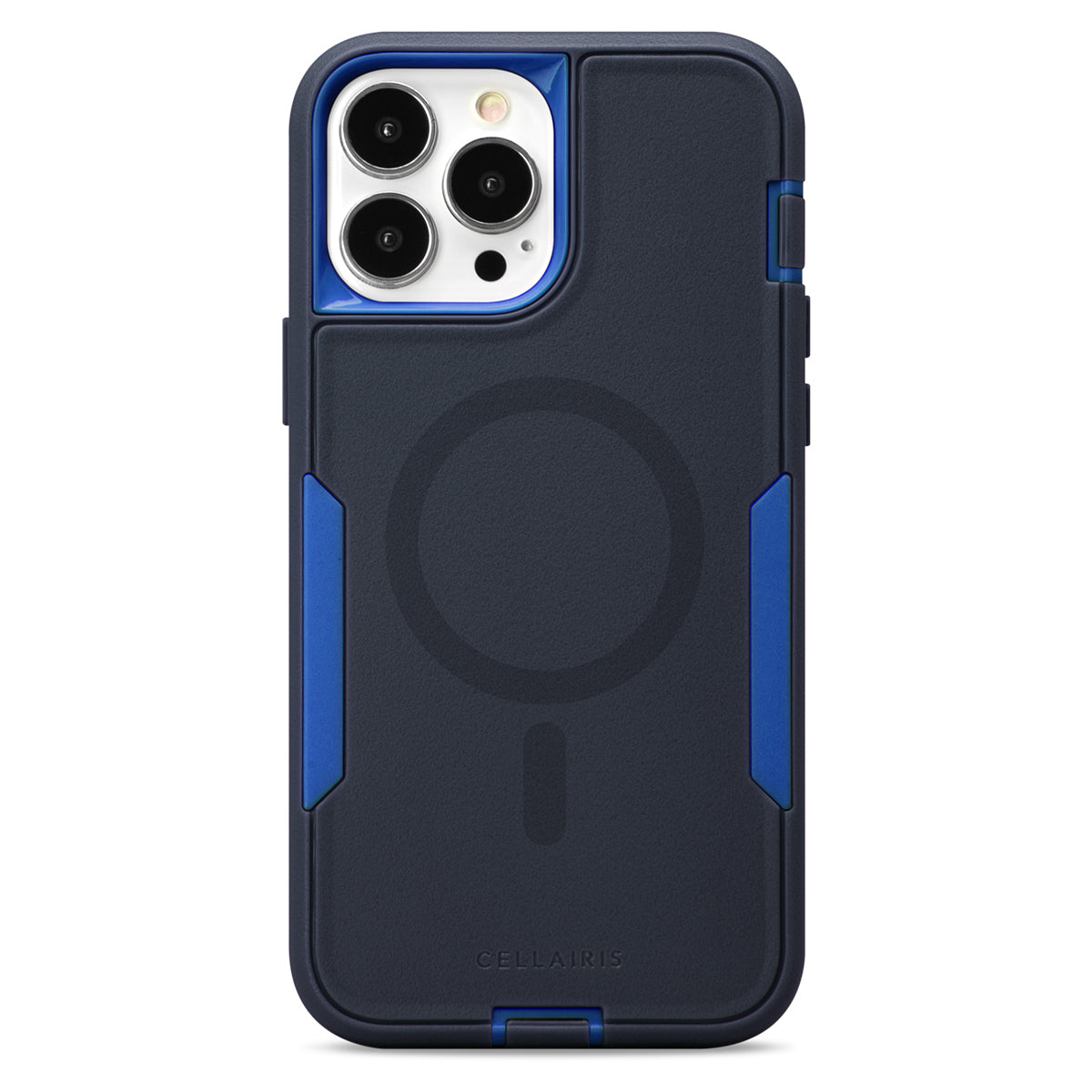 Rapture Rugged â€“ Apple iPhone 15 Pro Navy Blue w/ Blue w/ MagSafe Cases