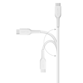 Charge Cable - 10FT USB-C to USB-C White Cables