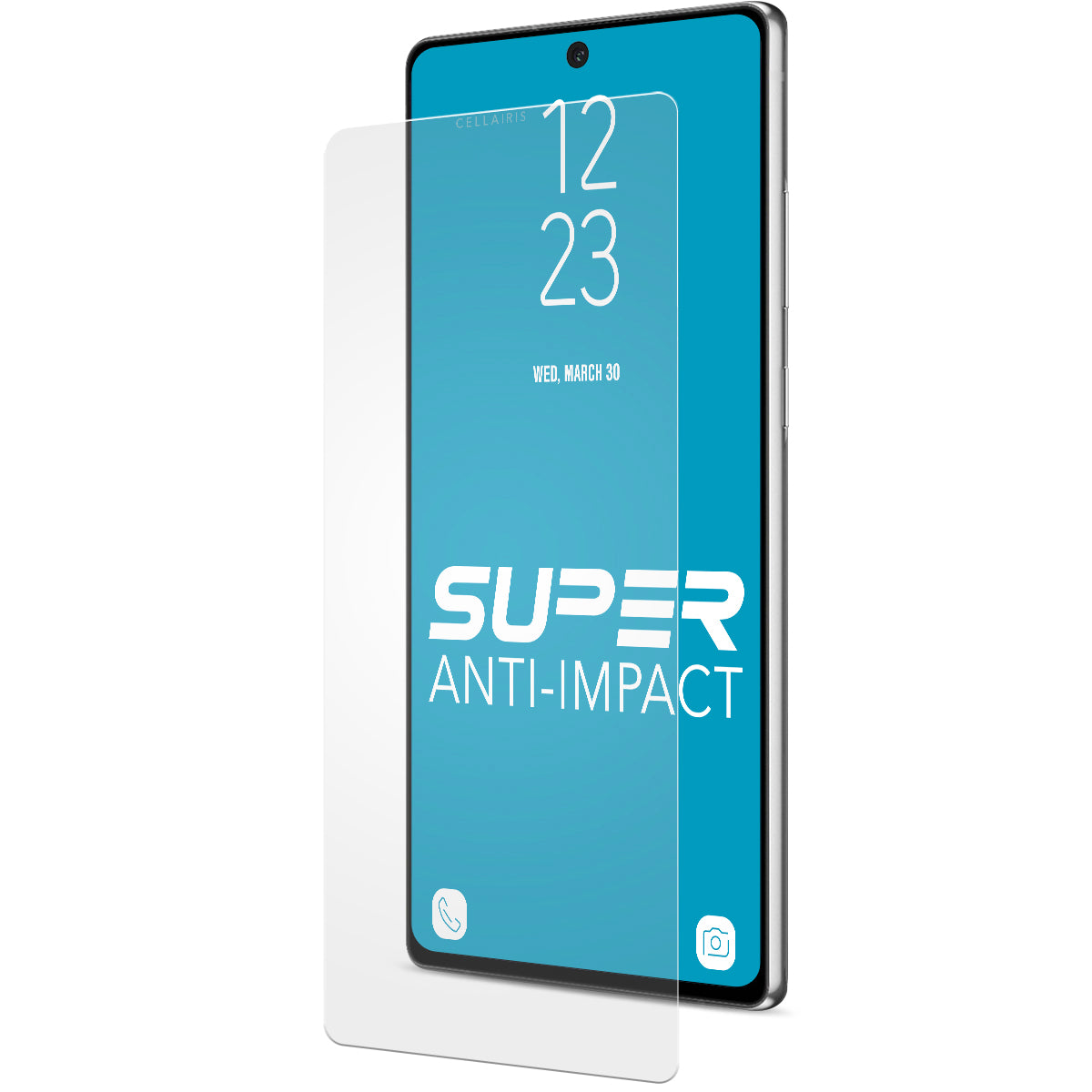 Shell Shock - Samsung Note 20 Super Anti-Impact (Compatible w/ Fingerprint ID) Screen Protectors