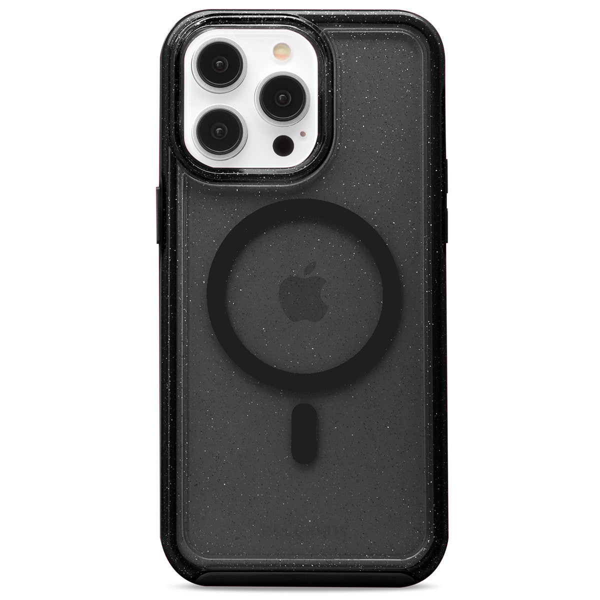La Hornet Glitter - Apple iPhone 14 Pro Max/ 13 Pro Max Clear Black w/ MagSafe Cases