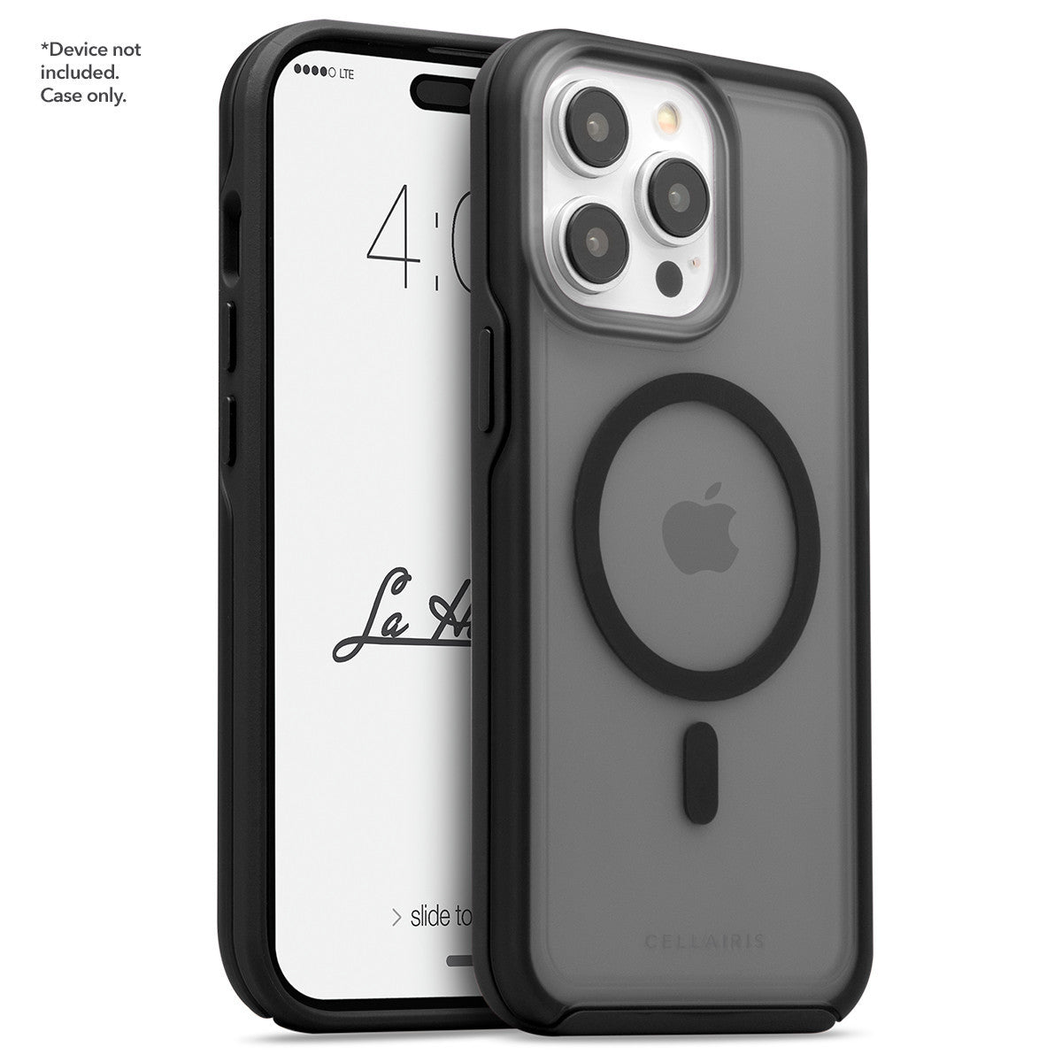 La Hornet Matte - Apple iPhone 14 Pro Max/ 13 Pro Max Black w/ MagSafe Phone Case