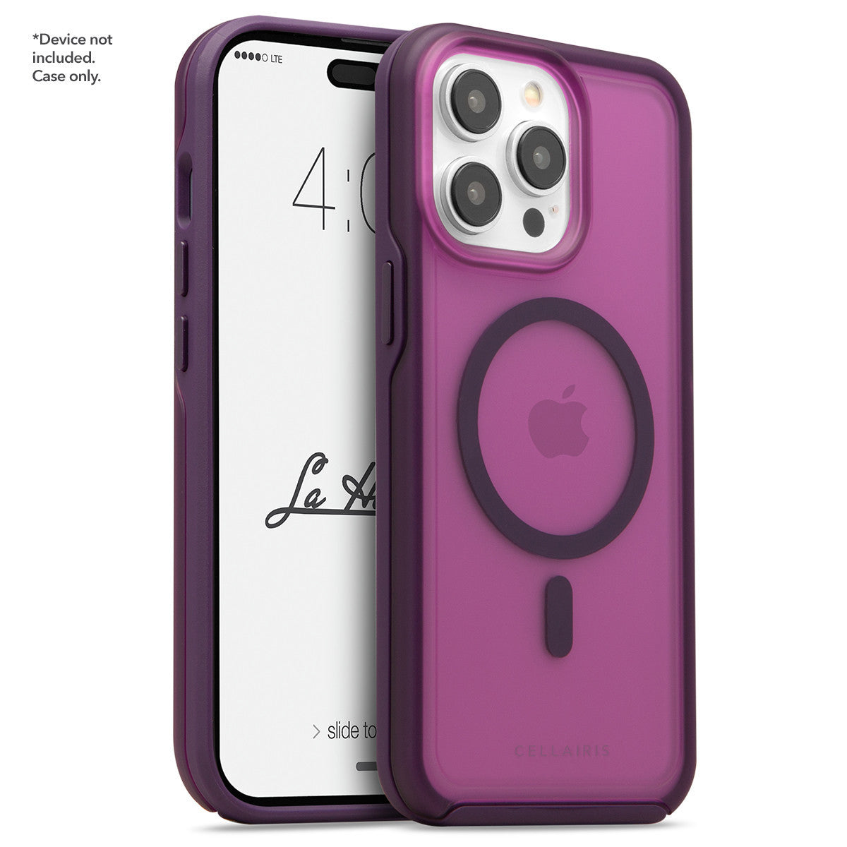 La Hornet Matte - Apple iPhone 14 Pro Max/ 13 Pro Max Eggplant w/ MagSafe Cases