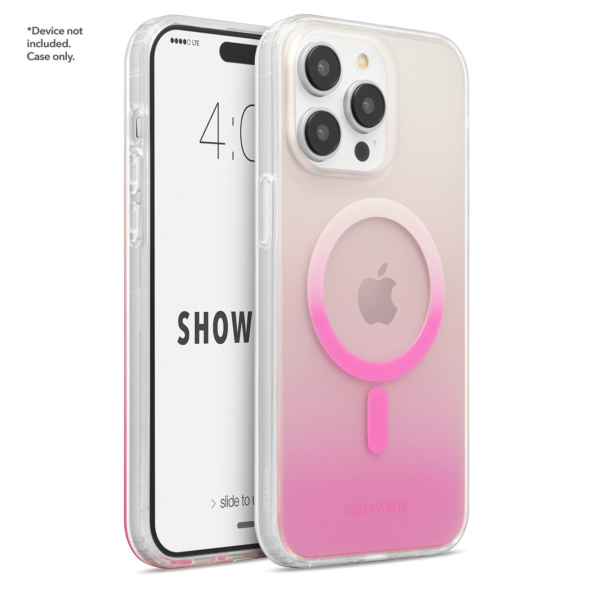Showcase Slim Ombre - Apple iPhone 14 Pro Max/ 13 Pro Max Pink w/ MagSafe Phone Case