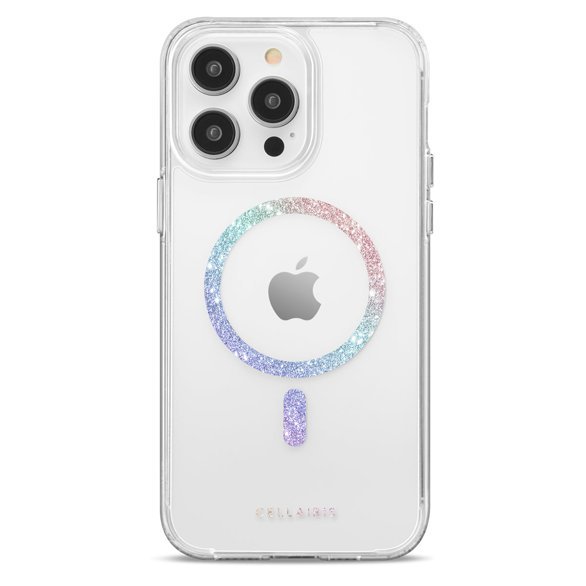 Showcase Slim Halo - Apple iPhone 15 Pro Rainbow Glitter w/ MagSafe Cases
