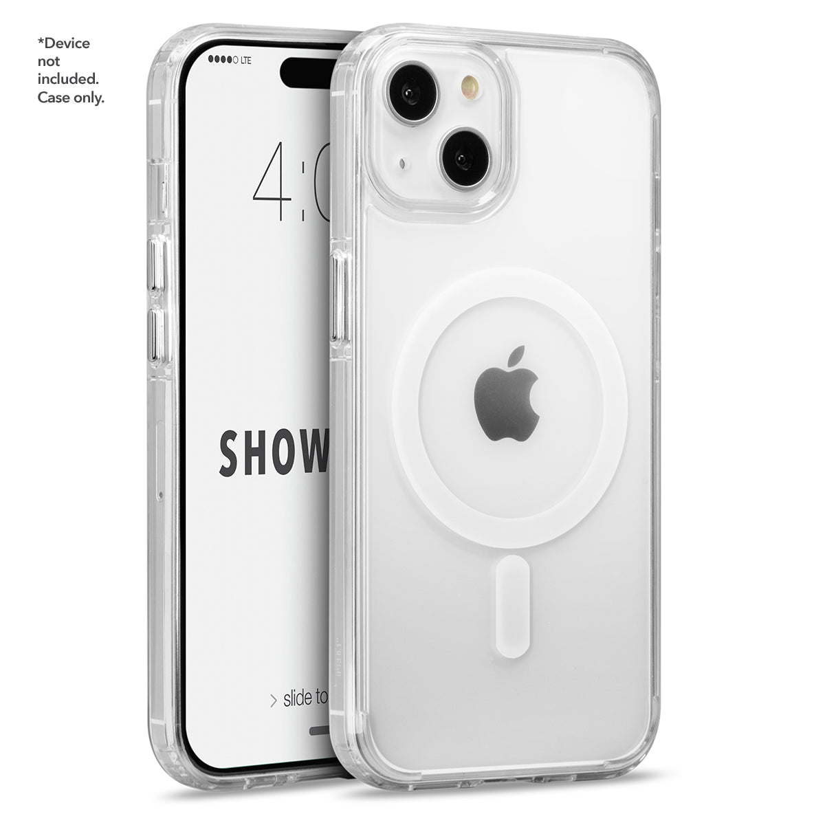 Showcase Slim Halo - Apple iPhone 15 Plus/ 14 Plus White w/ MagSafe Cases