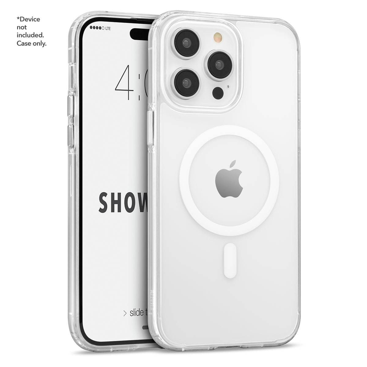 Showcase Slim Halo - Apple iPhone 15 Pro Max White w/ MagSafe Cases