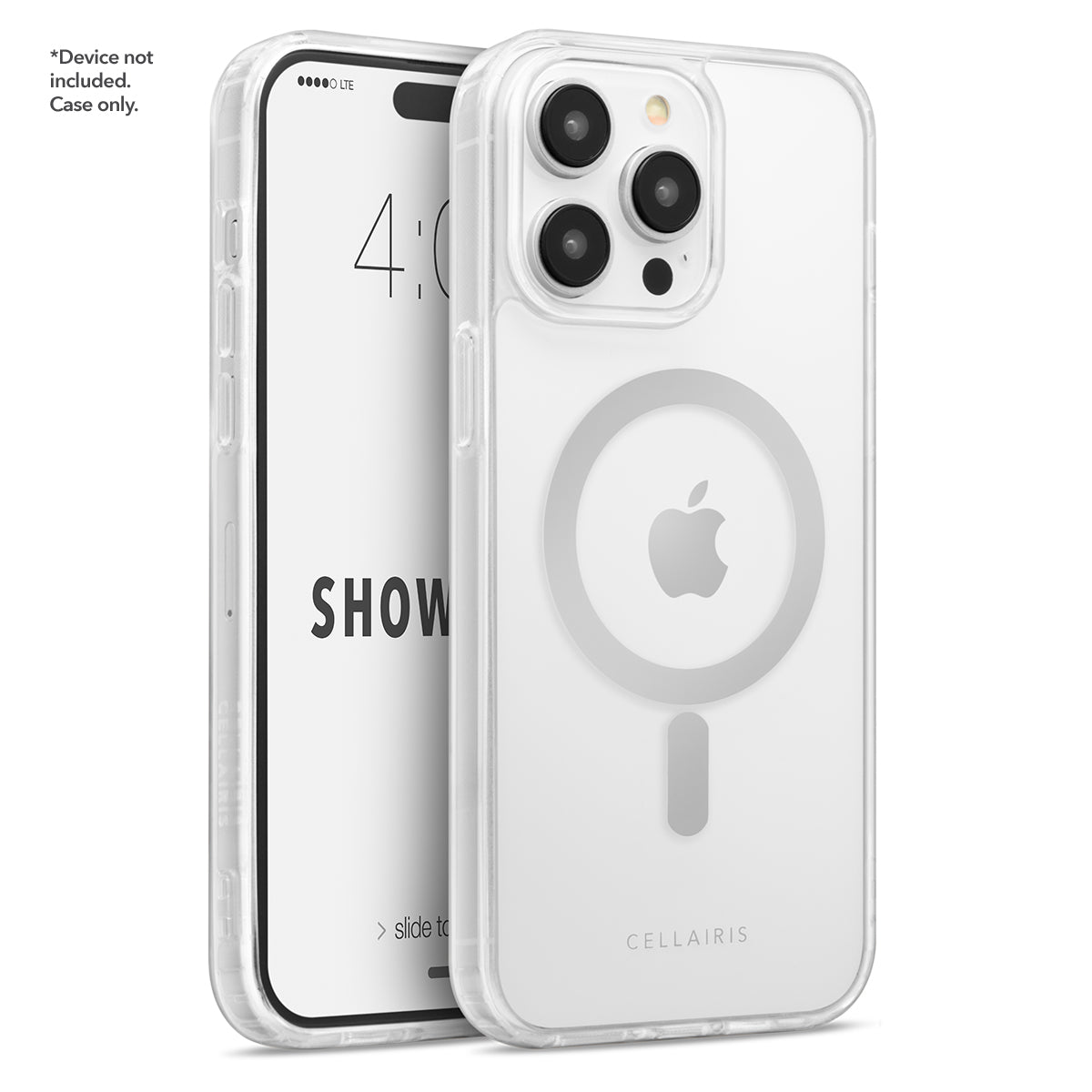 Showcase Slim Halo - Apple iPhone 15 Pro Max Silver w/ MagSafe Cases
