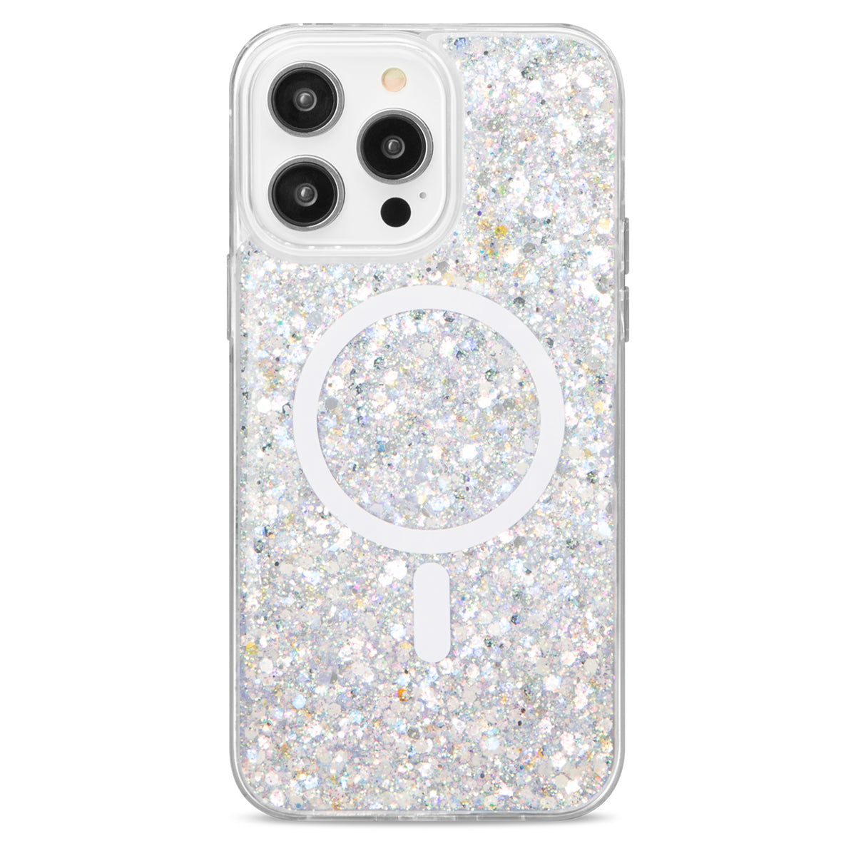 Showcase Slim Glam - Apple iPhone 15 Pro Silver w/ MagSafe Cases