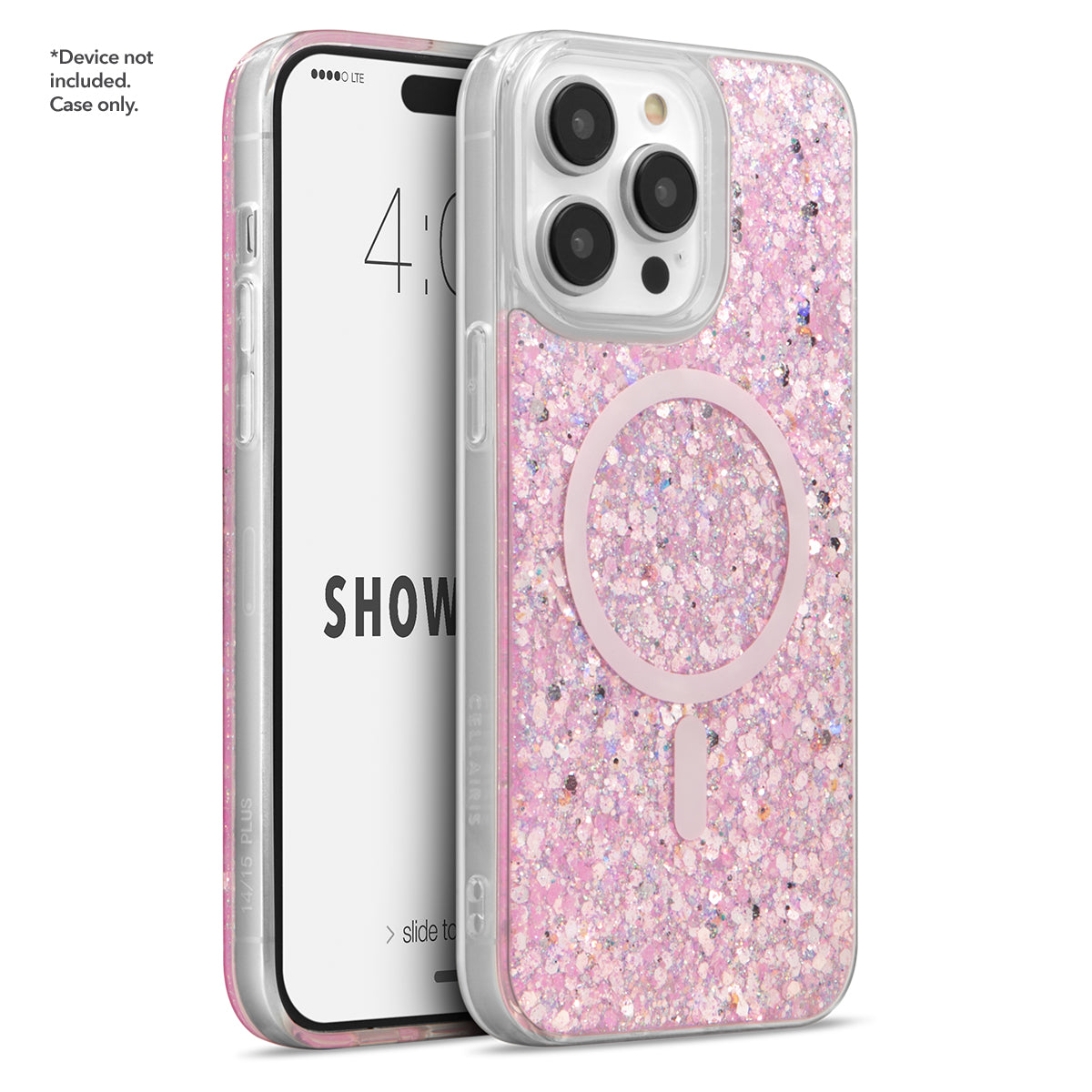 Showcase Slim Glam - Apple iPhone 15 Pro Max Baby Pink w/ MagSafe Cases