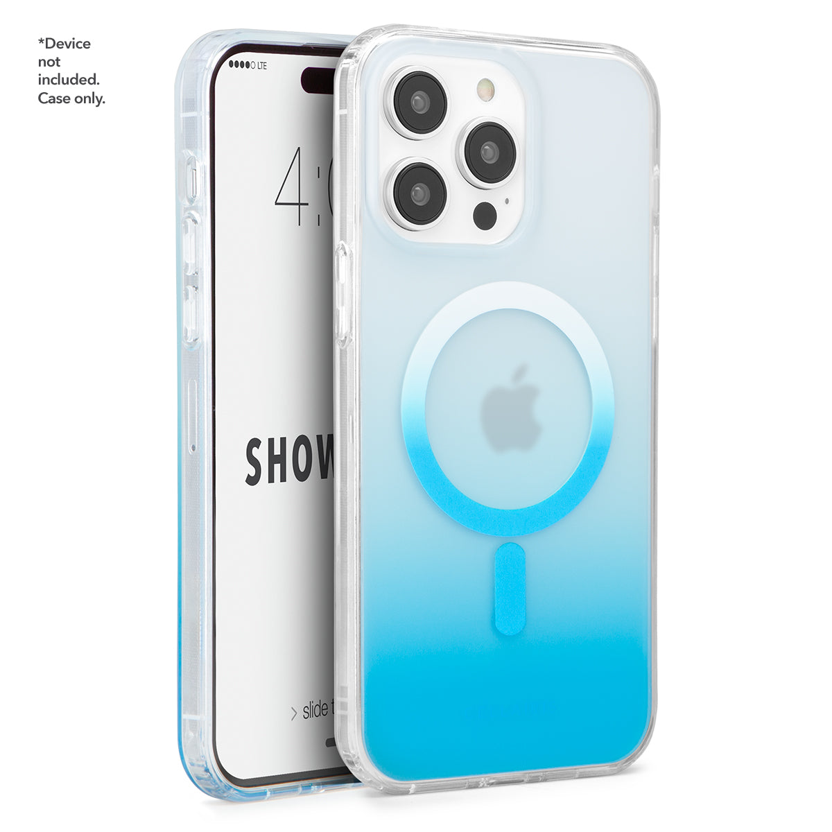 Showcase Slim Ombre - Apple iPhone 15 Pro Turquiose w/ MagSafe Cases