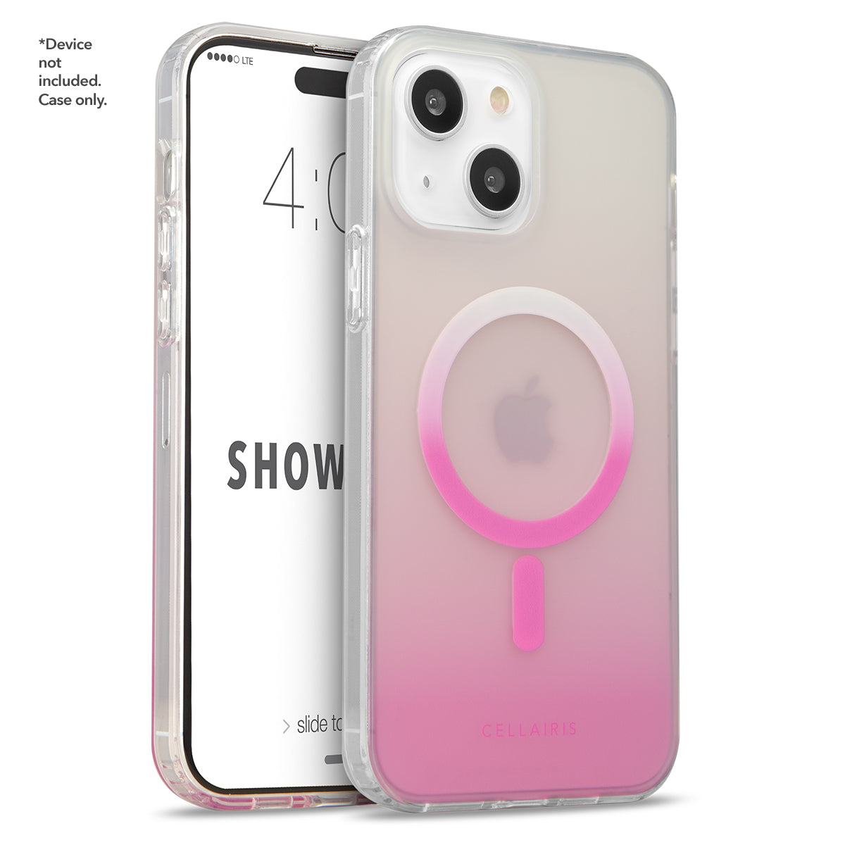 Showcase Slim Ombre - Apple iPhone 15 Plus/ 14 Plus Pink w/ MagSafe Cases