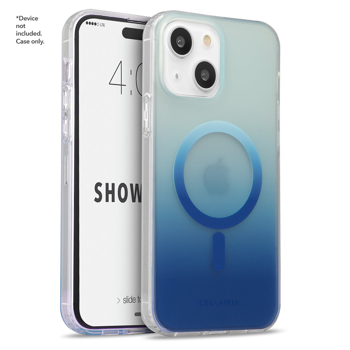 Showcase Slim Ombre - Apple iPhone 15 Plus/ 14 Plus Navy Blue w/ MagSafe Cases