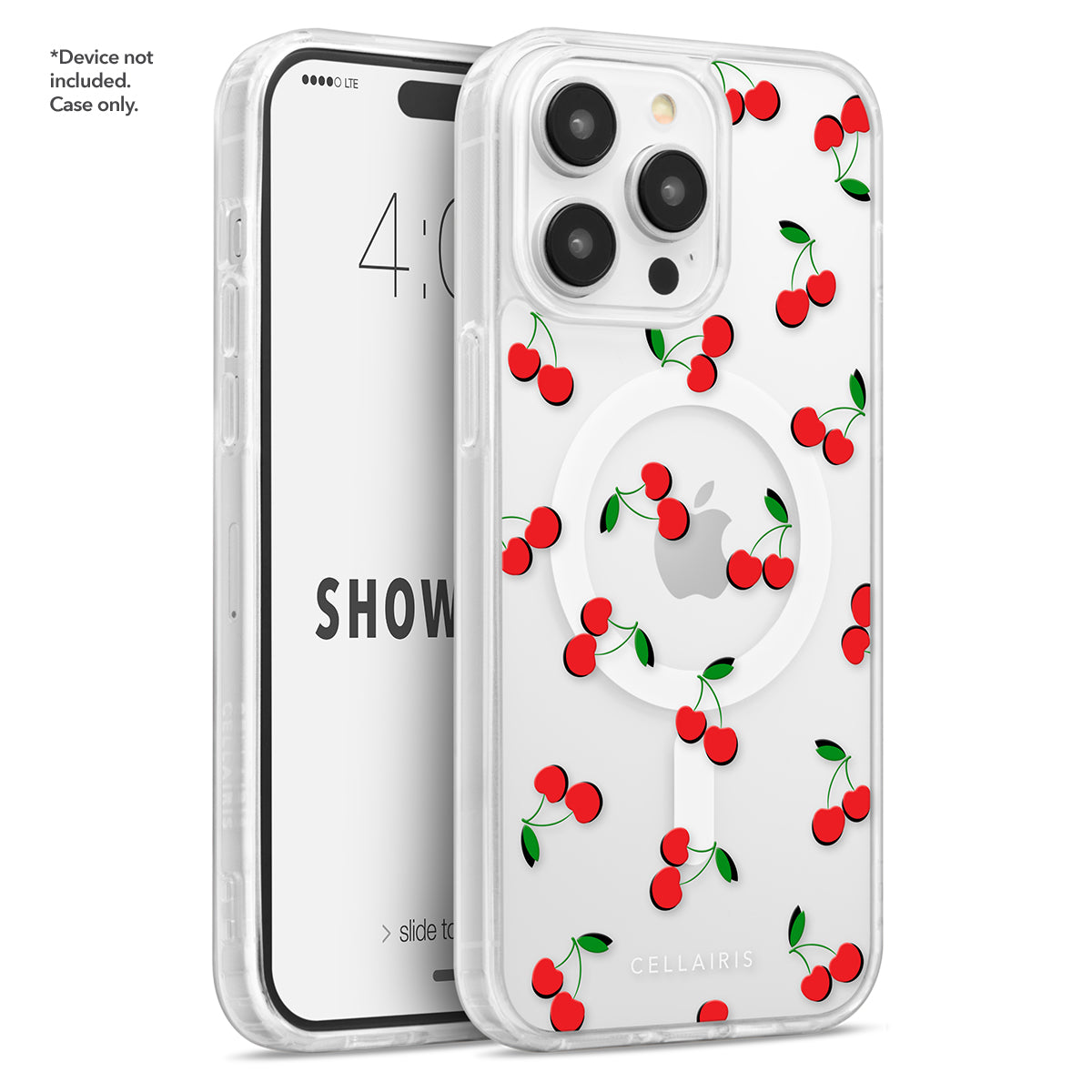 Showcase Slim Prints - Apple iPhone 13 Pro Max/ 12 Pro Max Cherry w/ MagSafe Cases