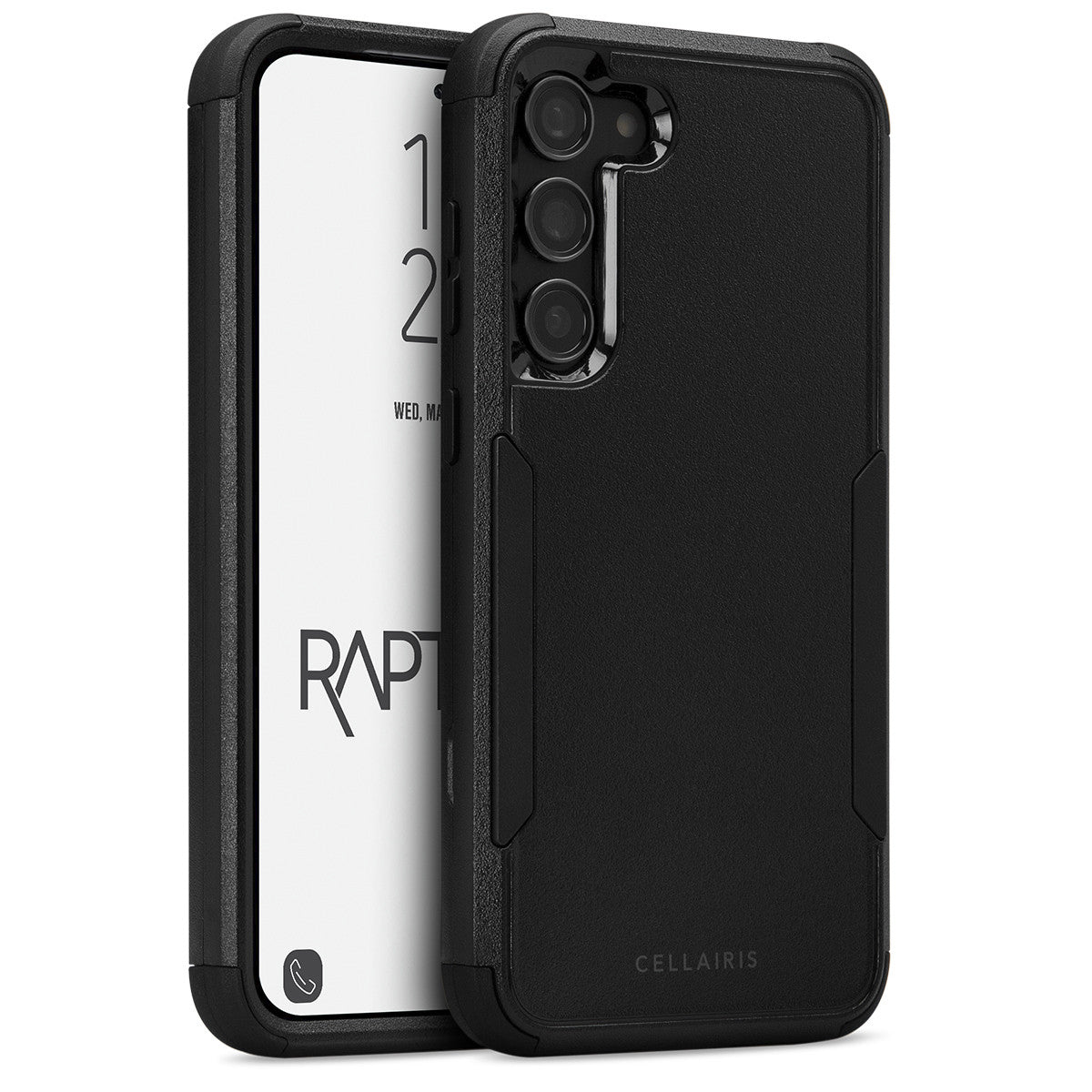 Rapture V2 - Samsung S23+ Black Natural Grain Phone Case