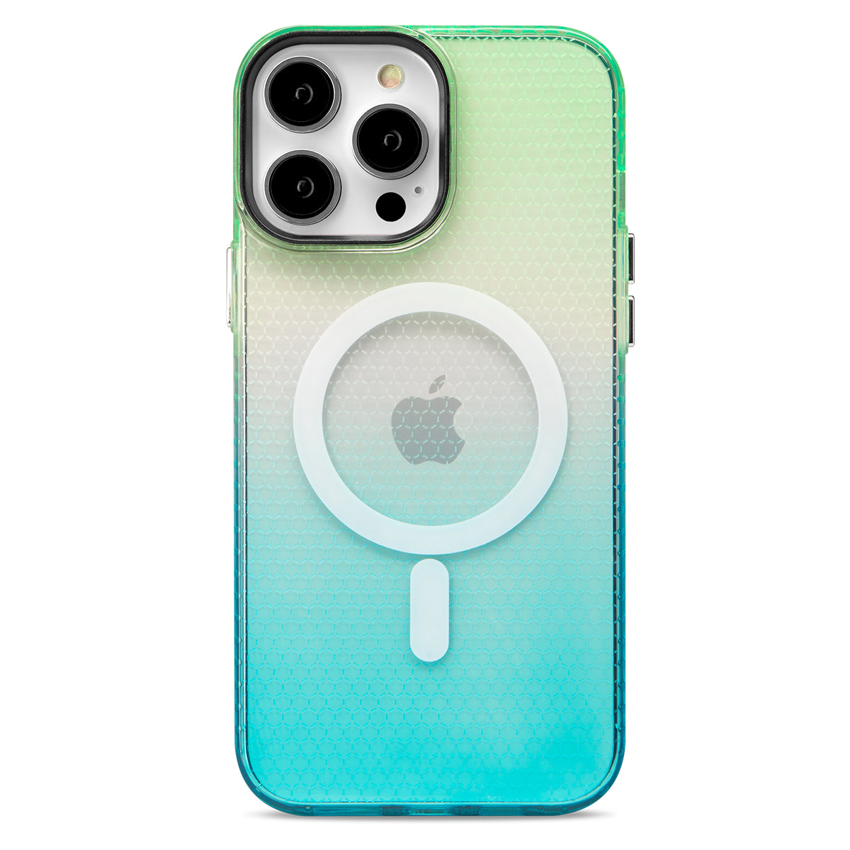ShOx Ombre - Apple iPhone 15 Pro Emerald/ Ocean Blue w/ MagSafe Cases