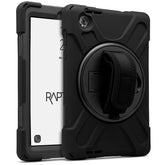 Rapture Rugged - Lenovo Tab M8 Gen 4 w/ Kickstand & Hand Strap Black Tablet Cases