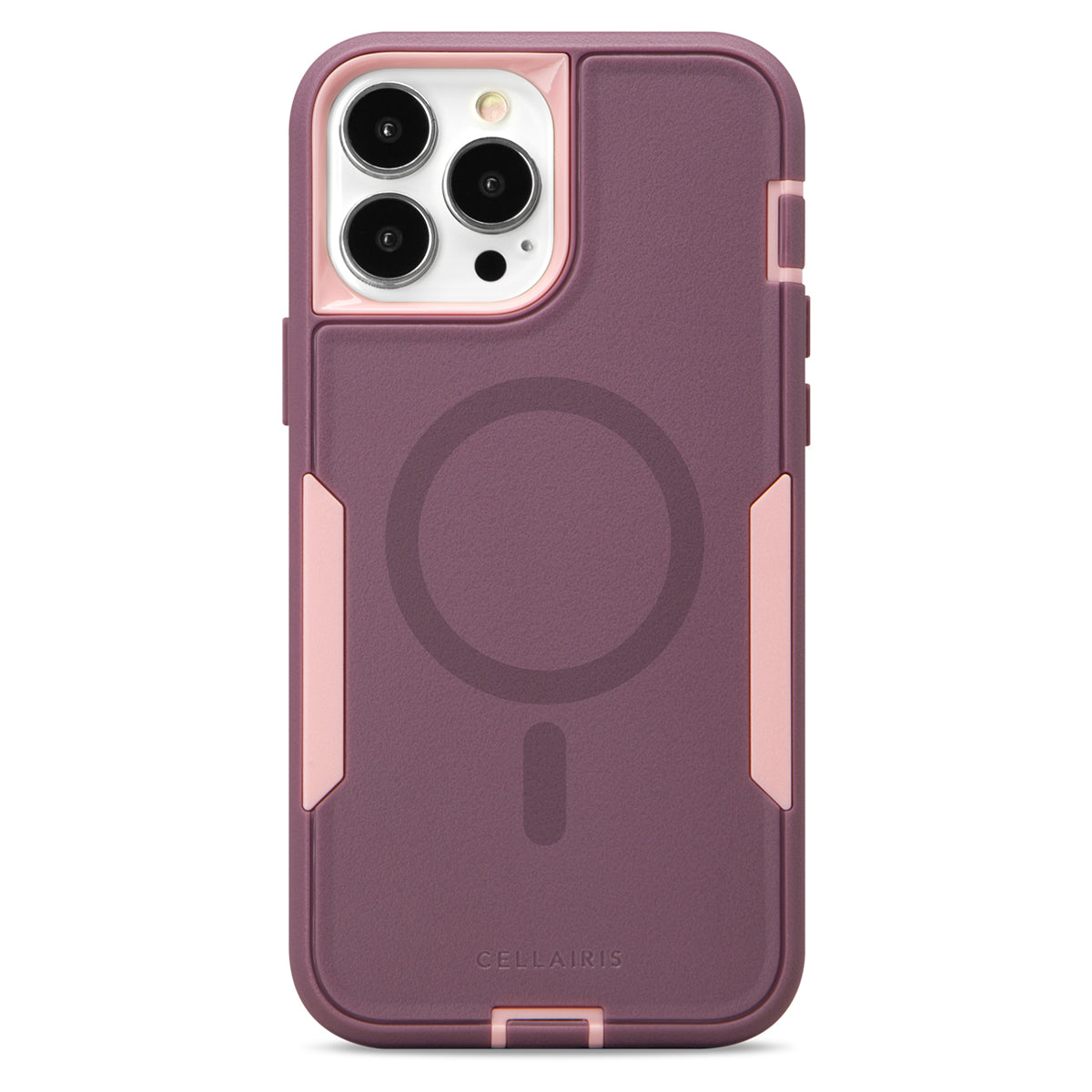 Rapture Rugged - iPhone 15 Pro Rose/ Mulberry w/ MagSafe Cases