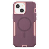 Rapture Rugged - iPhone 15 Plus Rose/ Mulberry w/ MagSafe Cases