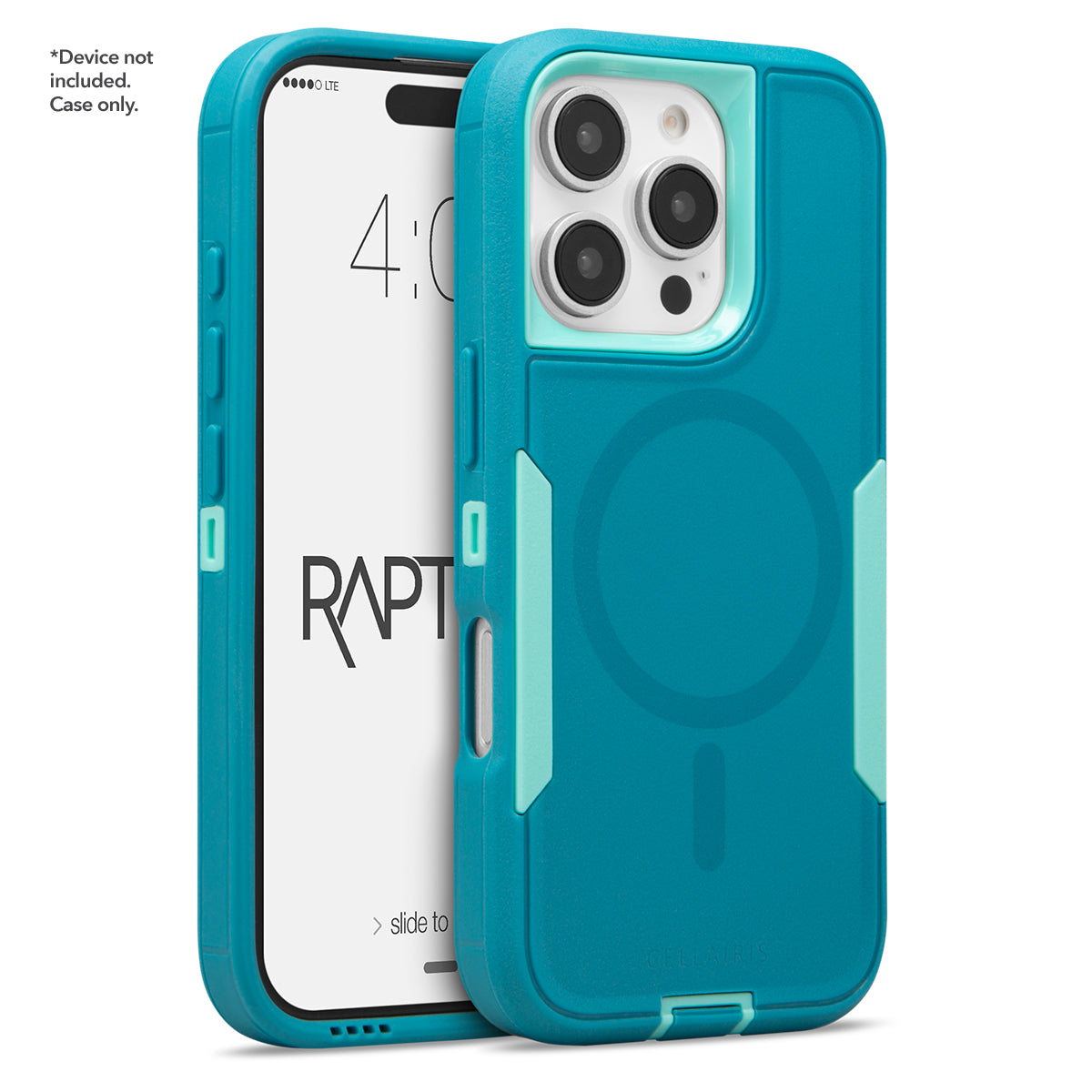 Rapture Rugged - iPhone 16 Pro Ocean Blue/ Turquoise w/ MagSafe Case