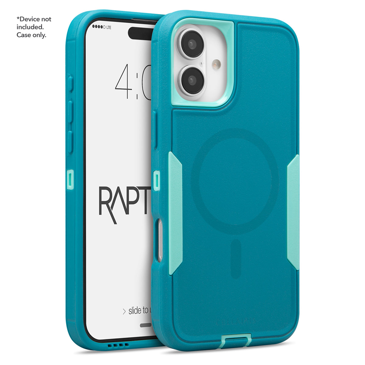 Rapture Rugged - iPhone 16 Plus Ocean Blue/ Turquoise w/ MagSafe Case