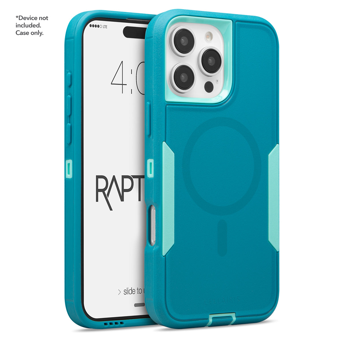 Rapture Rugged - iPhone 16 Pro Max Ocean Blue/ Turquoise w/ MagSafe Case