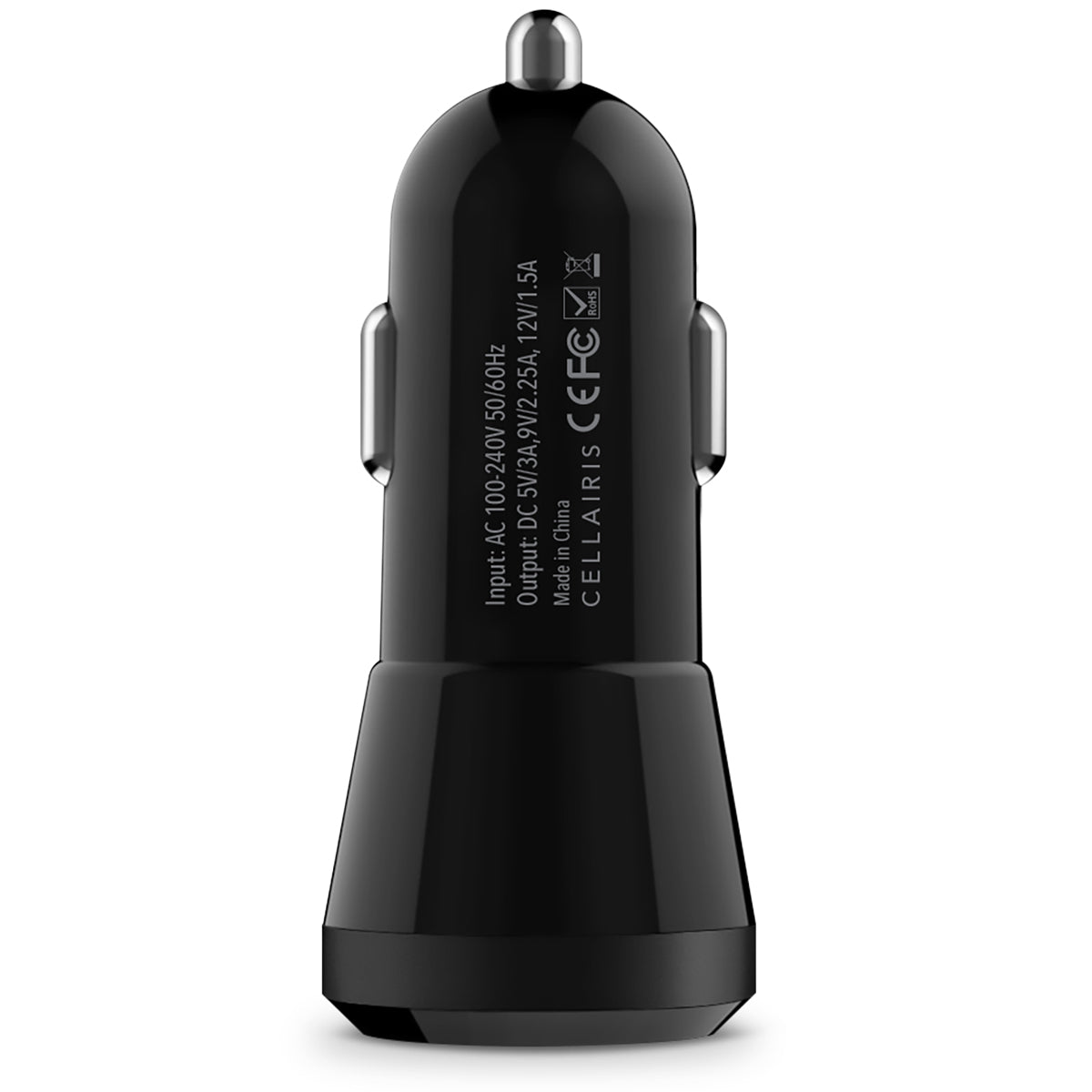 Car Adapter - Single USB-C 3.0A 20W Black Car Adapters