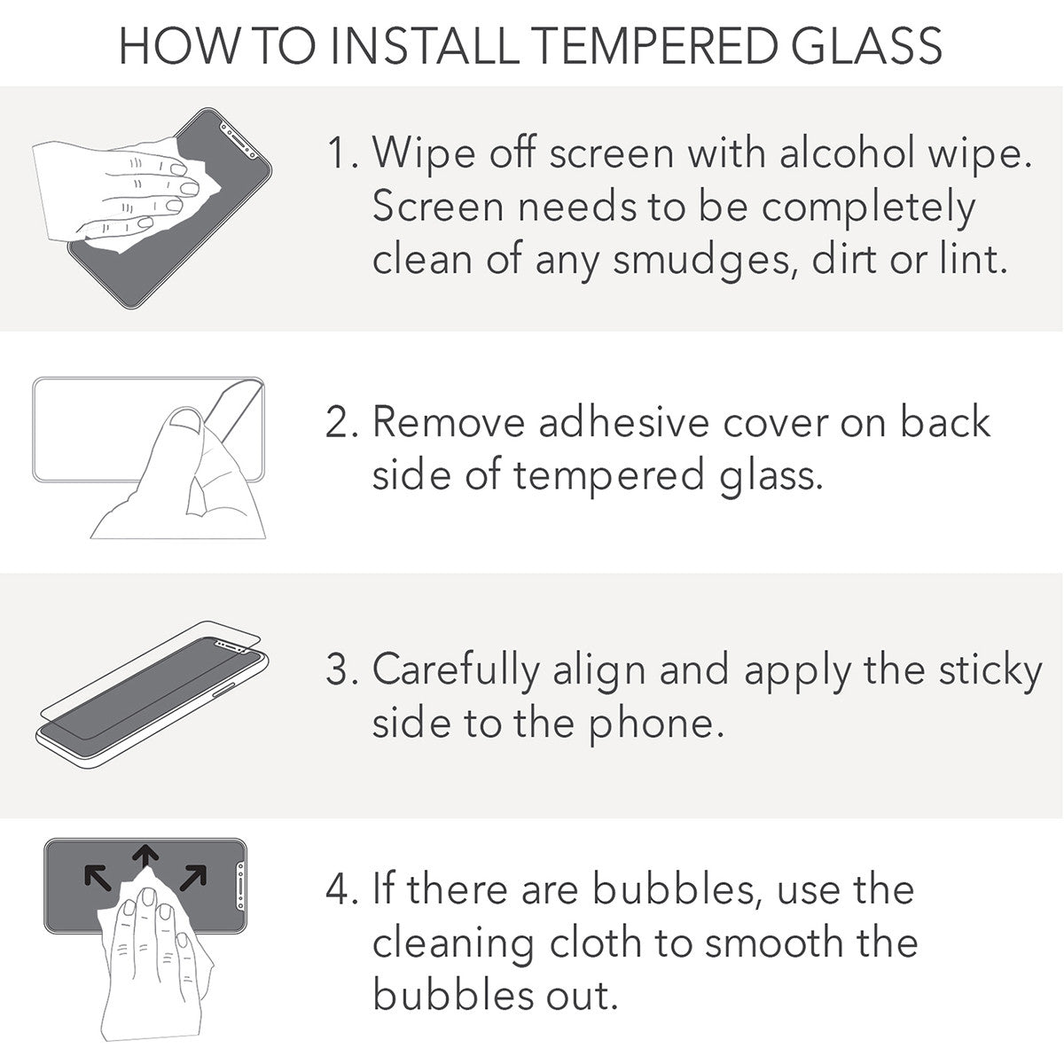 Glass Screen Protector - iPhone 14 Pro Super Anti Impact Screen Protection