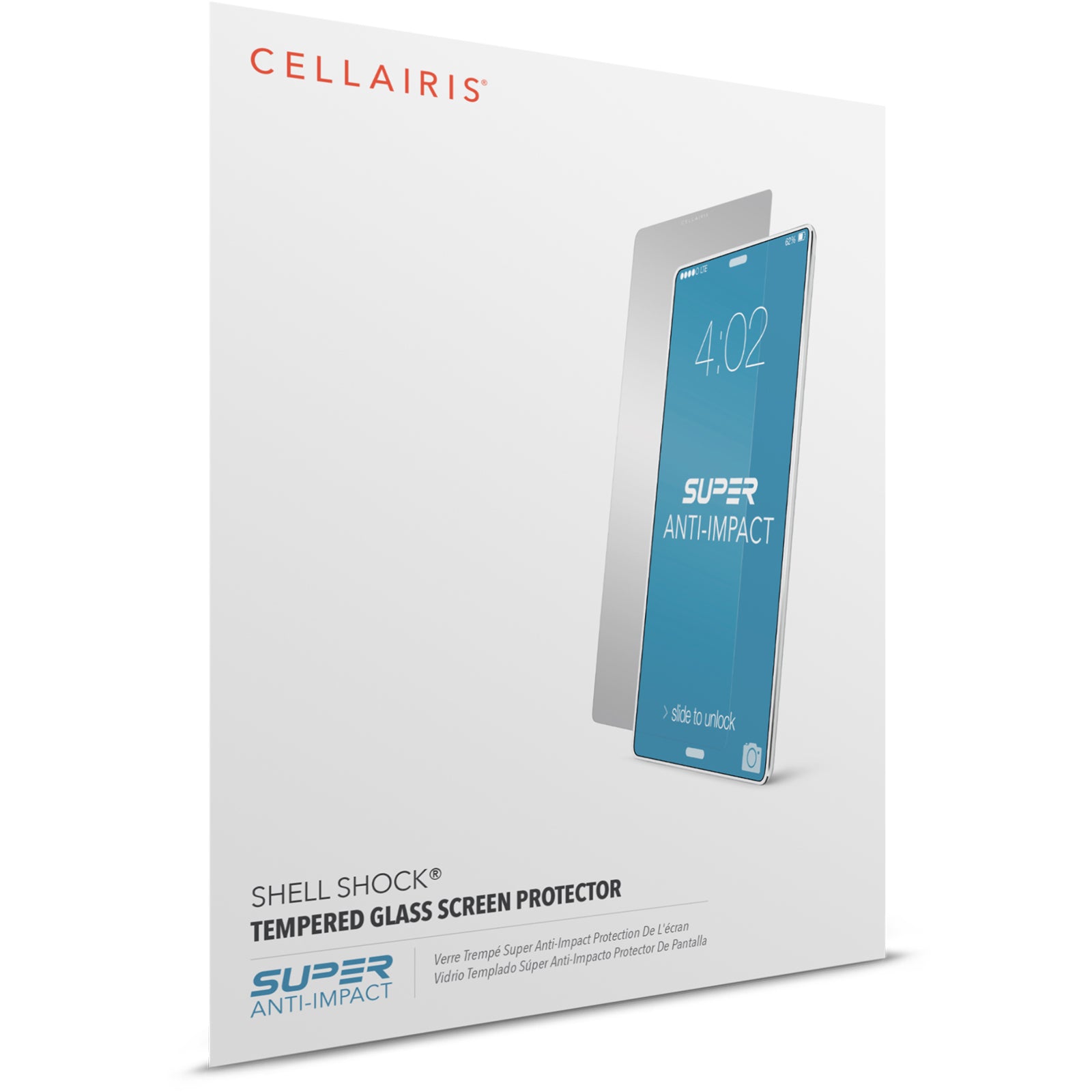Cellairis Tempered Glass - Shell Shock Samsung Tab A7 10.4" T500/T505  Super Anti-Impact Screen Protectors