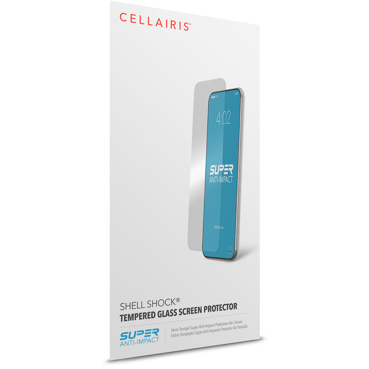 Cellairis Tempered Glass - Shell Shock Apple iPhone 13 mini Super Anti-Impact Screen Protectors
