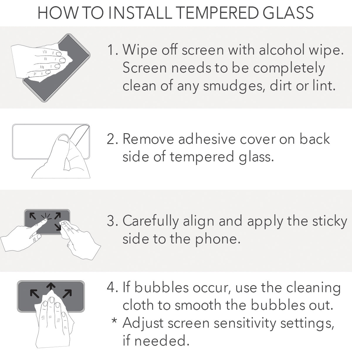 Glass Screen Protector - Galaxy S24 Phone SP