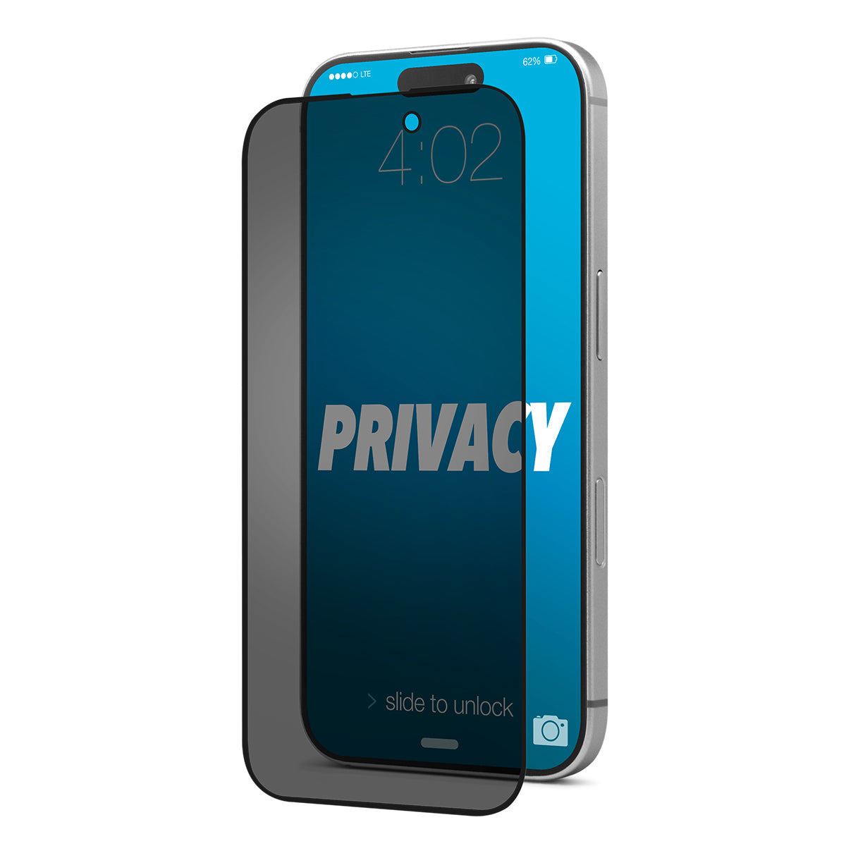 Glass Screen Portector- iPhone 16/ 15 Privacy Screen Protection