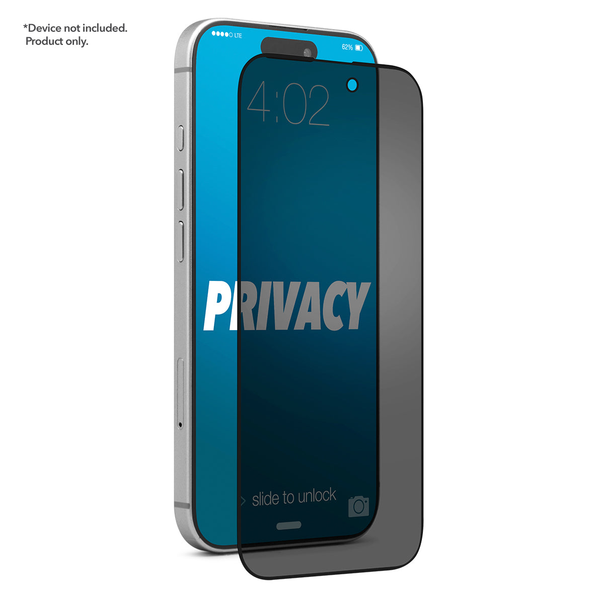 Glass Screen Portector- iPhone 16/ 15 Privacy Screen Protection