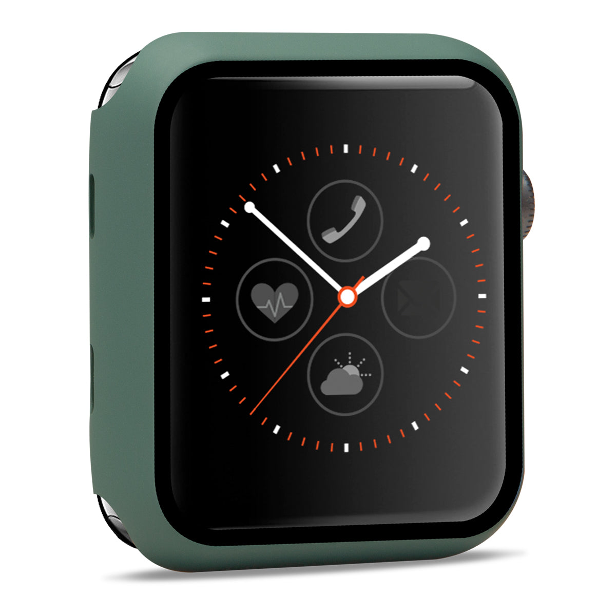 Apple Watch PC Bumper with Screen - Matte Army Green 42mm Accessories