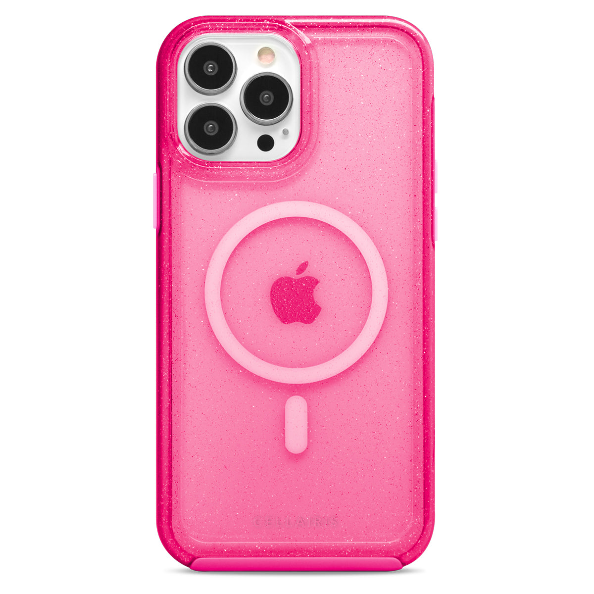 La Hornet Glitter - Apple iPhone 14 Pro Max/ 13 Pro Max Hot Pink w/ MagSafe Phone Case