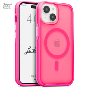 La Hornet Matte - iPhone 15/ 14 Hot Pink w/ MagSafe Cases