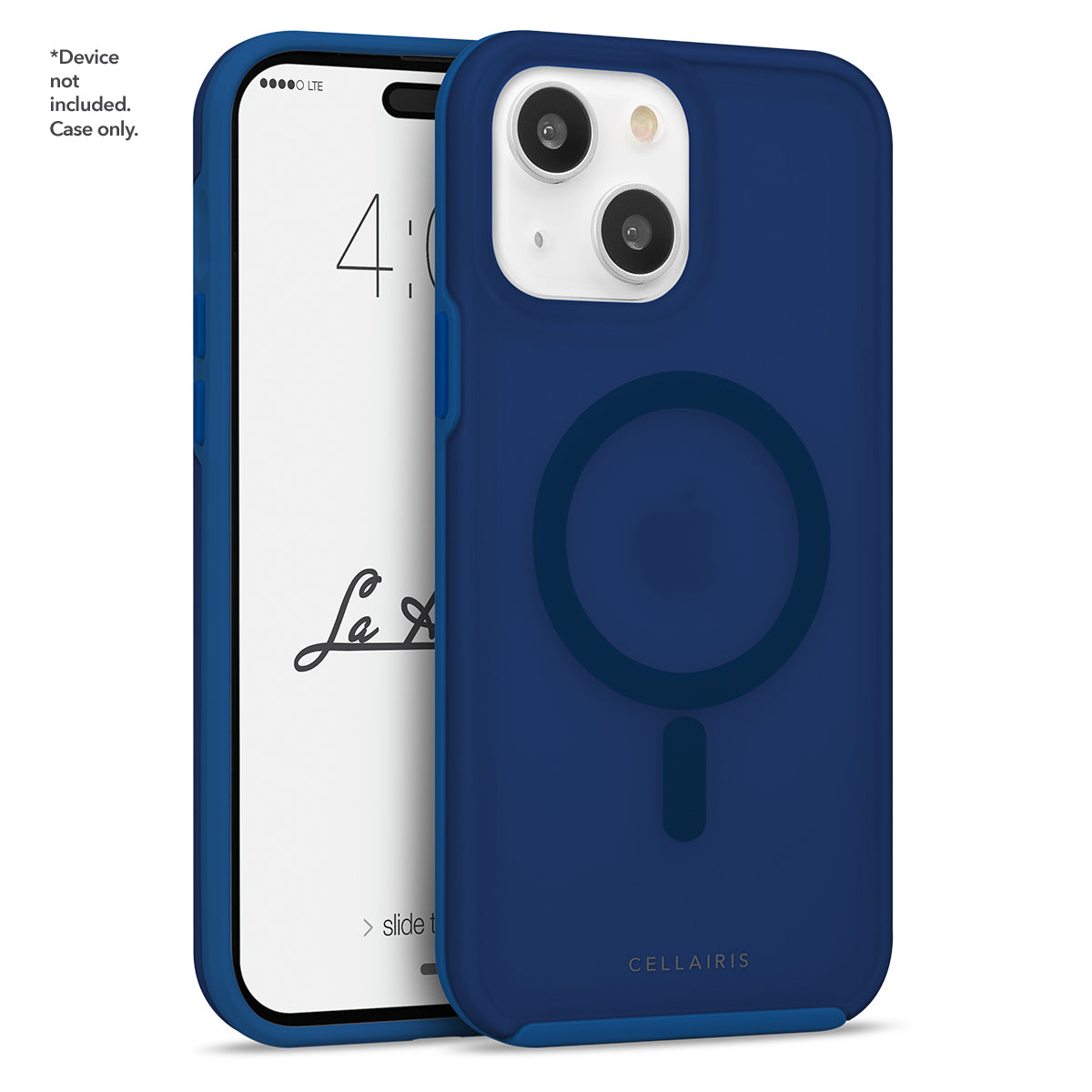 La Hornet Matte - Apple iPhone 15/ 14 Navy Blue w/ MagSafe Cases