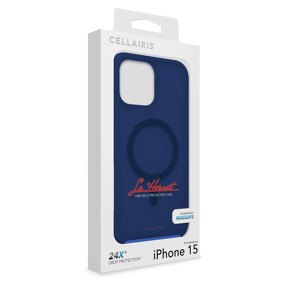 La Hornet Matte - iPhone 15/ 14 Navy Blue w/ MagSafe Cases