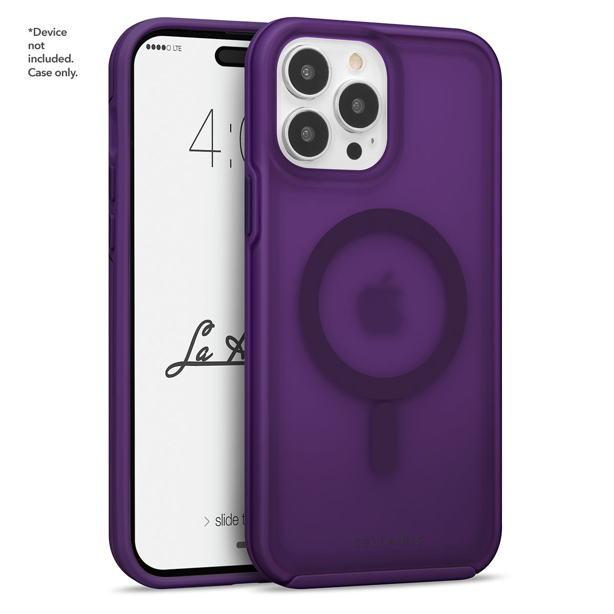 La Hornet Matte - iPhone 15 Pro Eggplant w/ MagSafe Cases