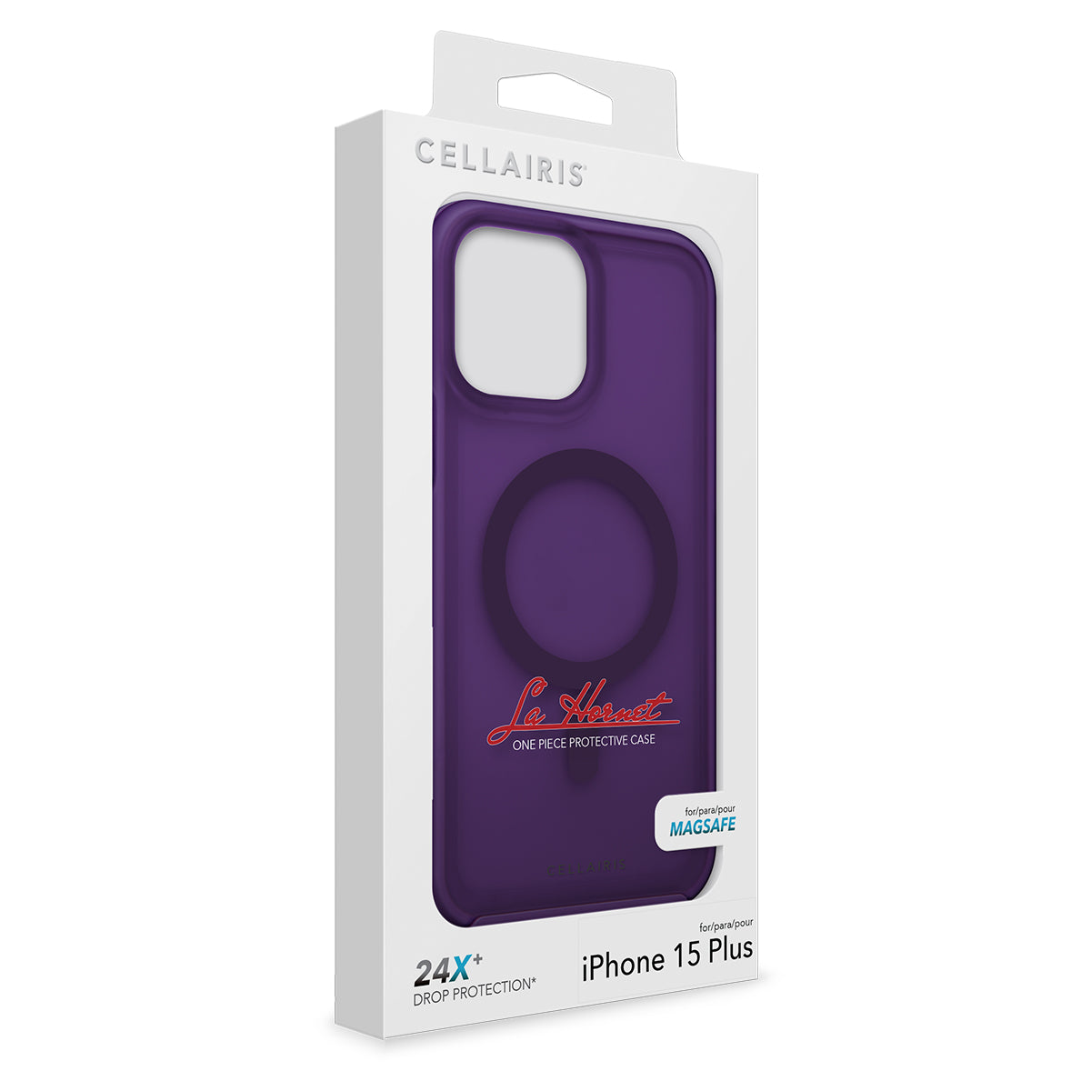 La Hornet Matte - iPhone 15 Plus Eggplant w/ MagSafe Cases