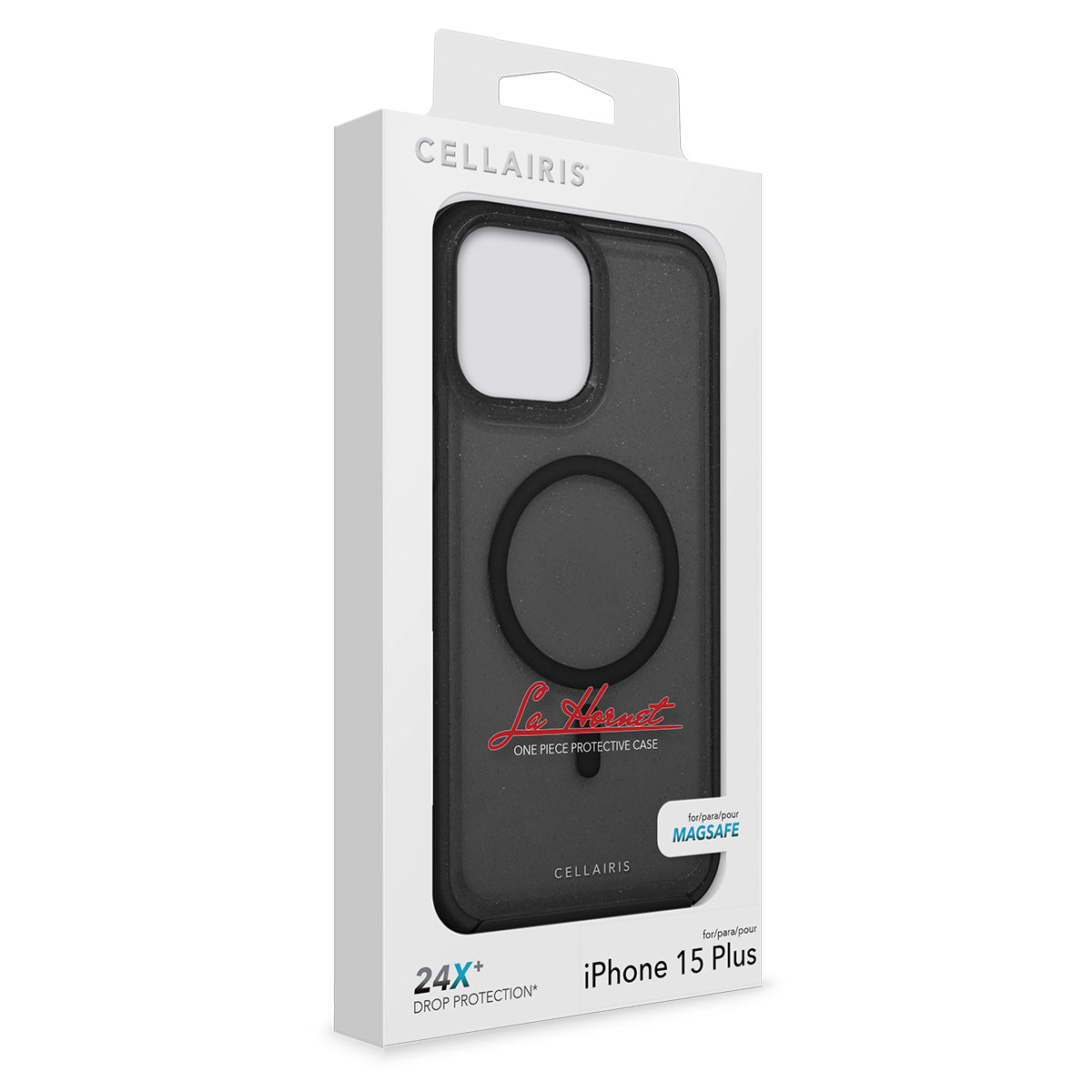 La Hornet Glitter - iPhone 15 Plus Black w/ MagSafe Cases