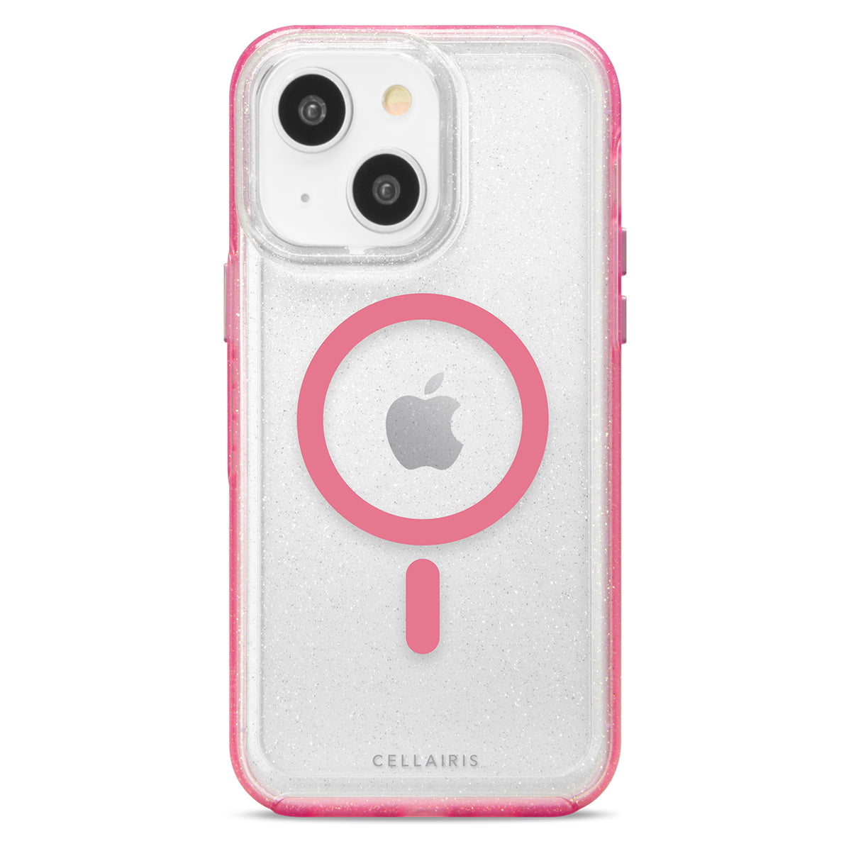 La Hornet Glitter - iPhone 15 Plus/ 14 Plus Clear Hot Pink w/ MagSafe Cases