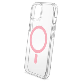 Showcase Slim Halo - iPhone 15 Pink w/ MagSafe Cases