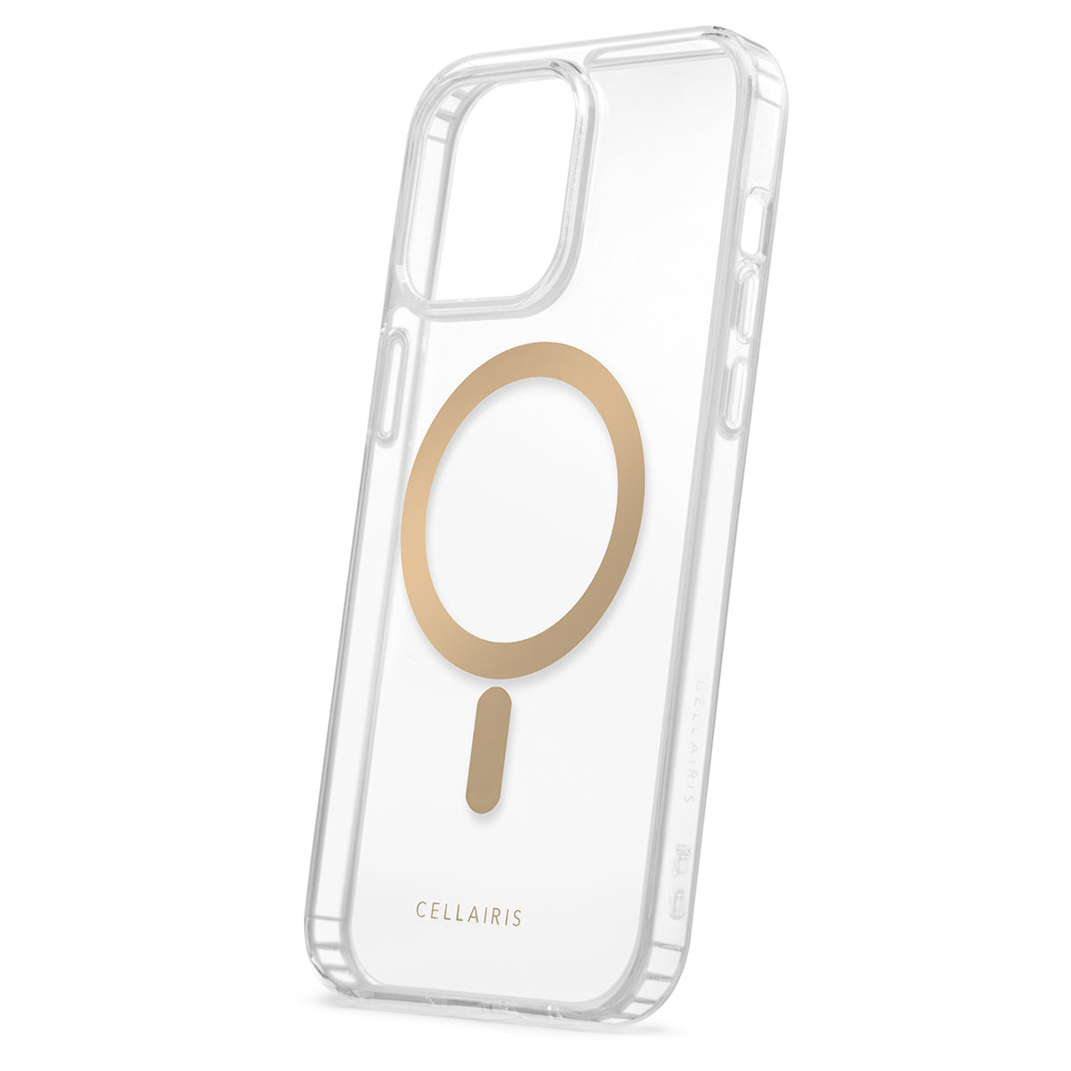 Showcase Halo - iPhone 15/ 14/ 13 Gold w/ MagSafe Case