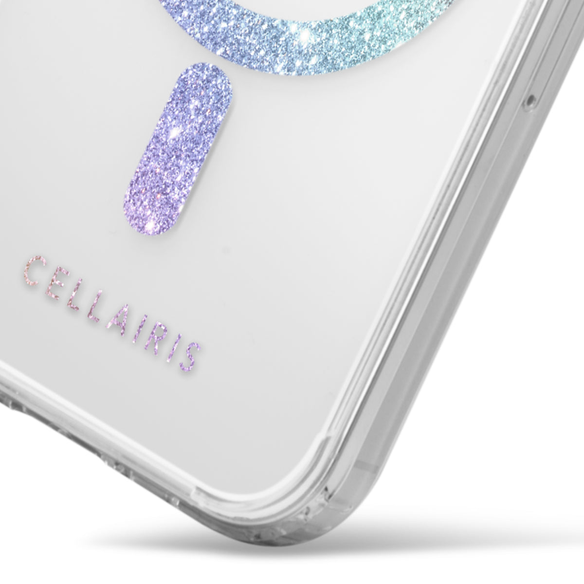 Showcase Slim Halo - iPhone 15 Pro Rainbow Glitter w/ MagSafe Cases