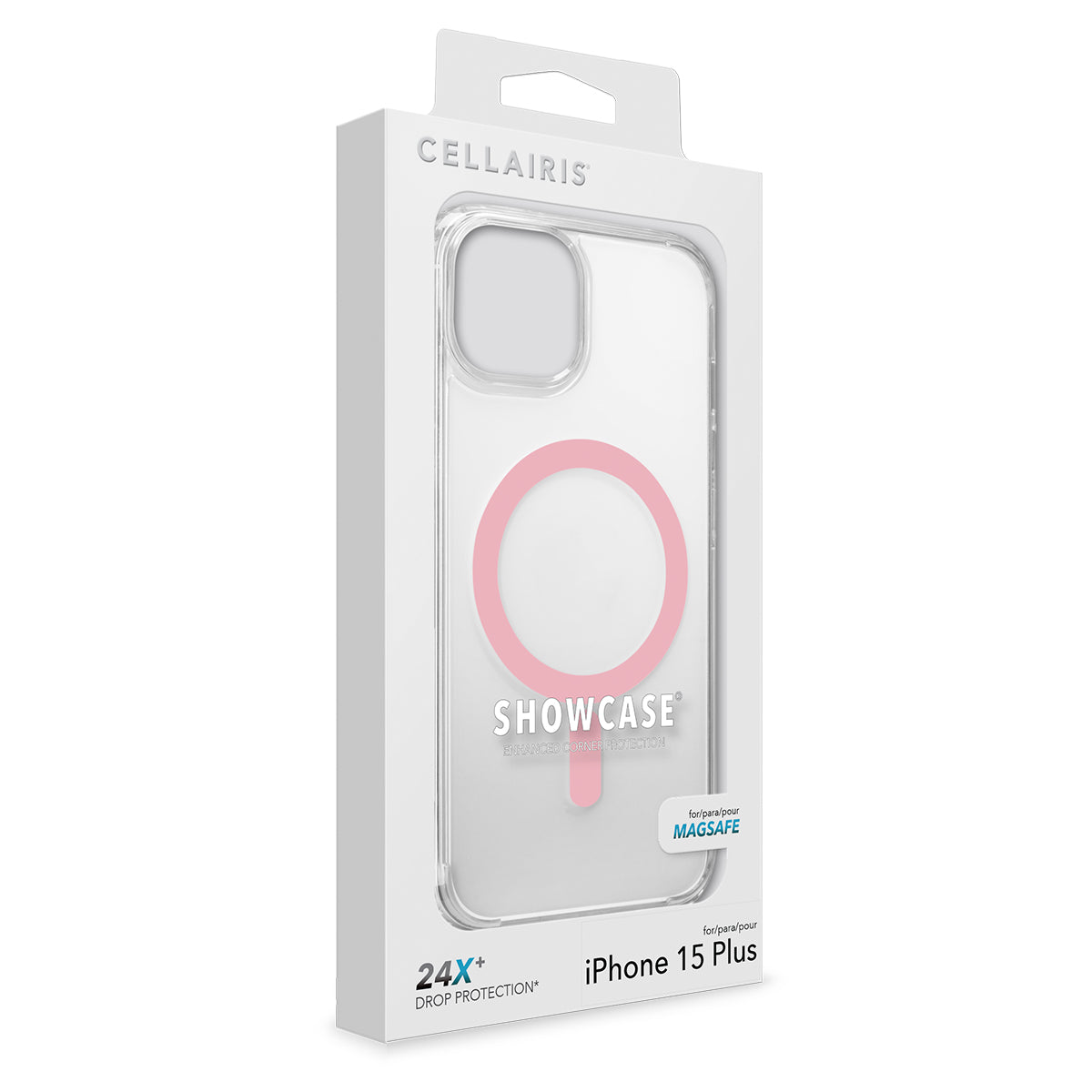 Showcase Halo - iPhone 15 Plus/ iPhone 14 Plus Pink w/ MagSafe Case