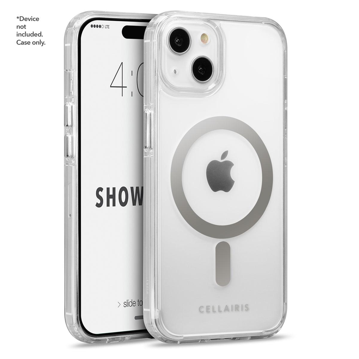 Showcase Slim Halo - Apple iPhone 15 Plus/ 14 Plus Silver w/ MagSafe Cases