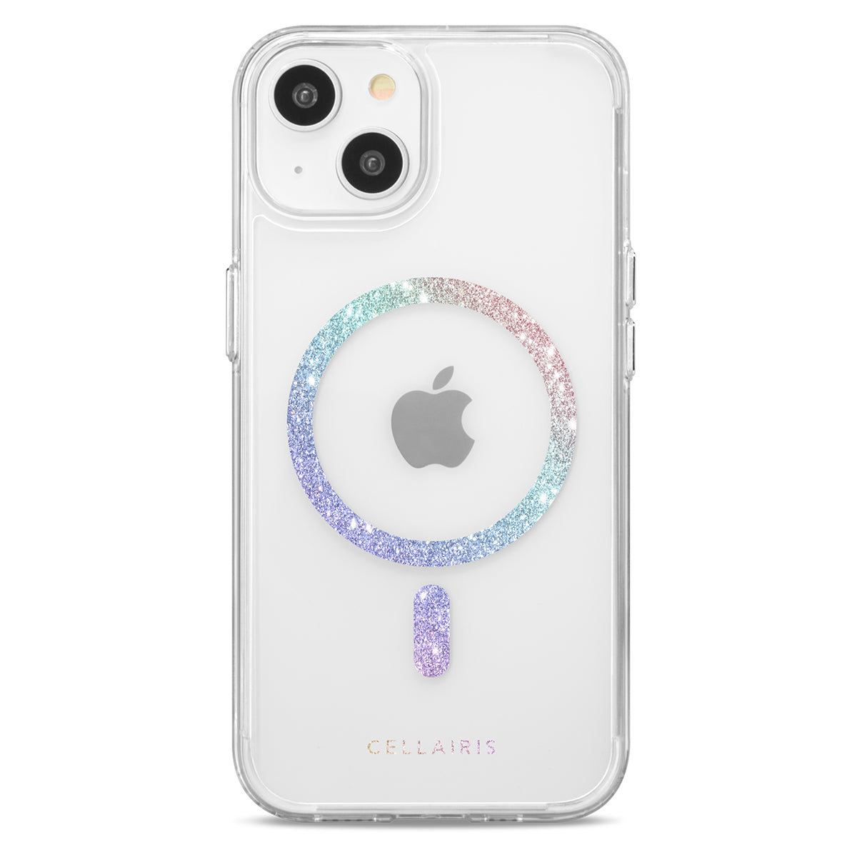 Showcase Slim Halo - Apple iPhone 15 Plus/ 14 Plus Rainbow Glitter w/ MagSafe Cases