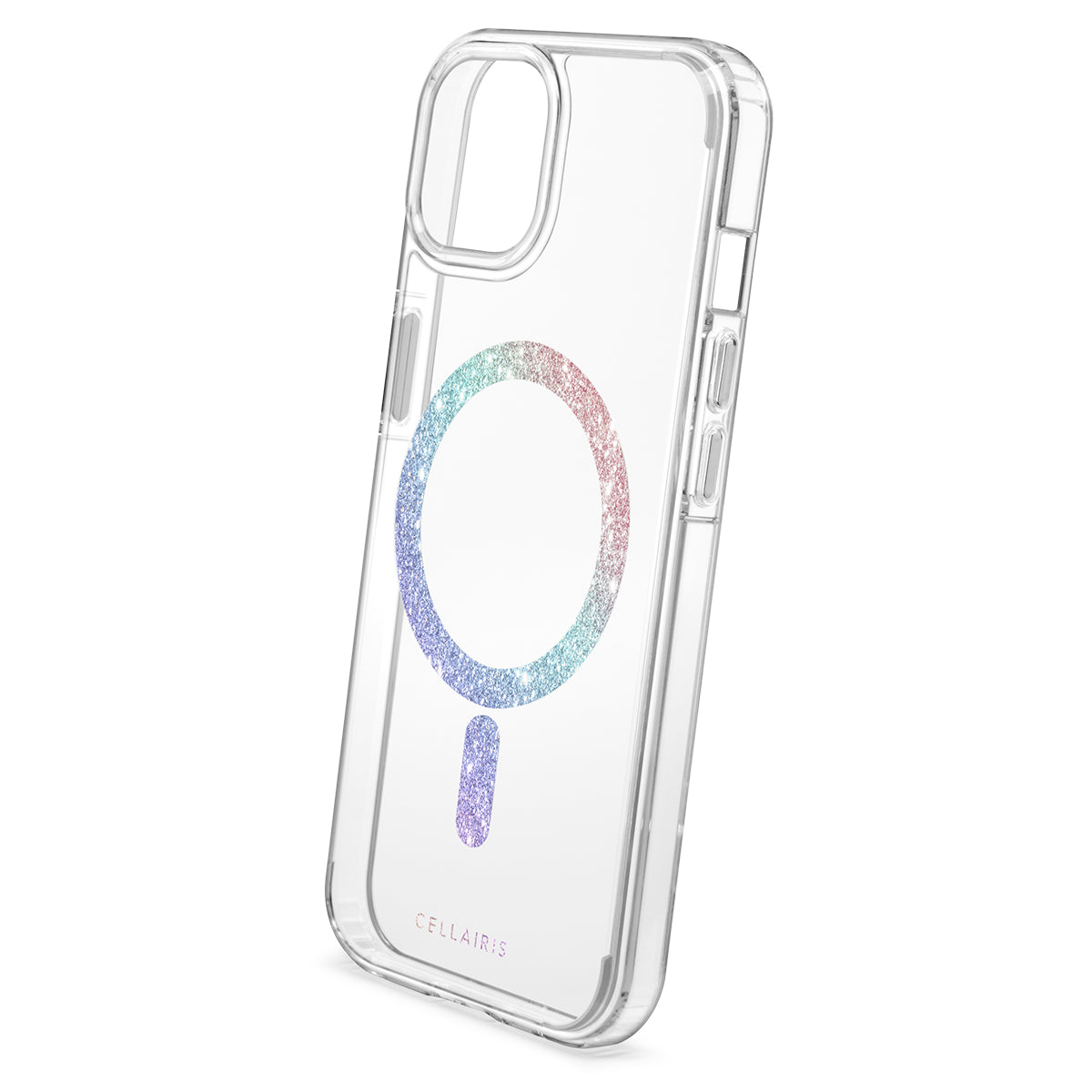 Showcase Halo - iPhone 15 Plus/ iPhone 14 Plus Rainbow Glitter w/ MagSafe Case