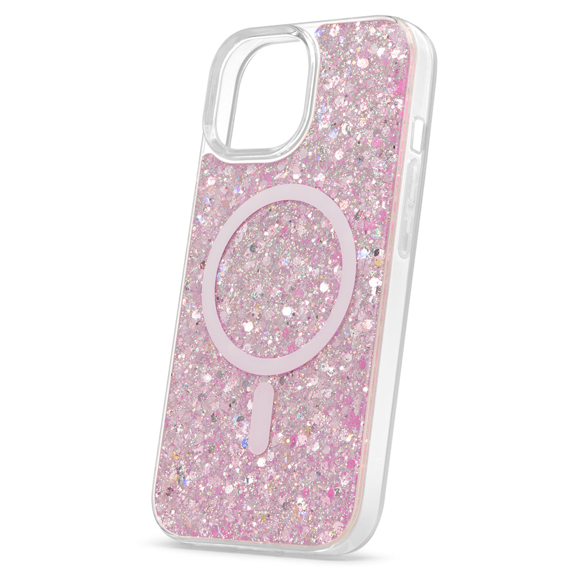 Showcase Glam - iPhone 15/ iPhone 14/ iPhone 13 Baby Pink w/ MagSafe Case