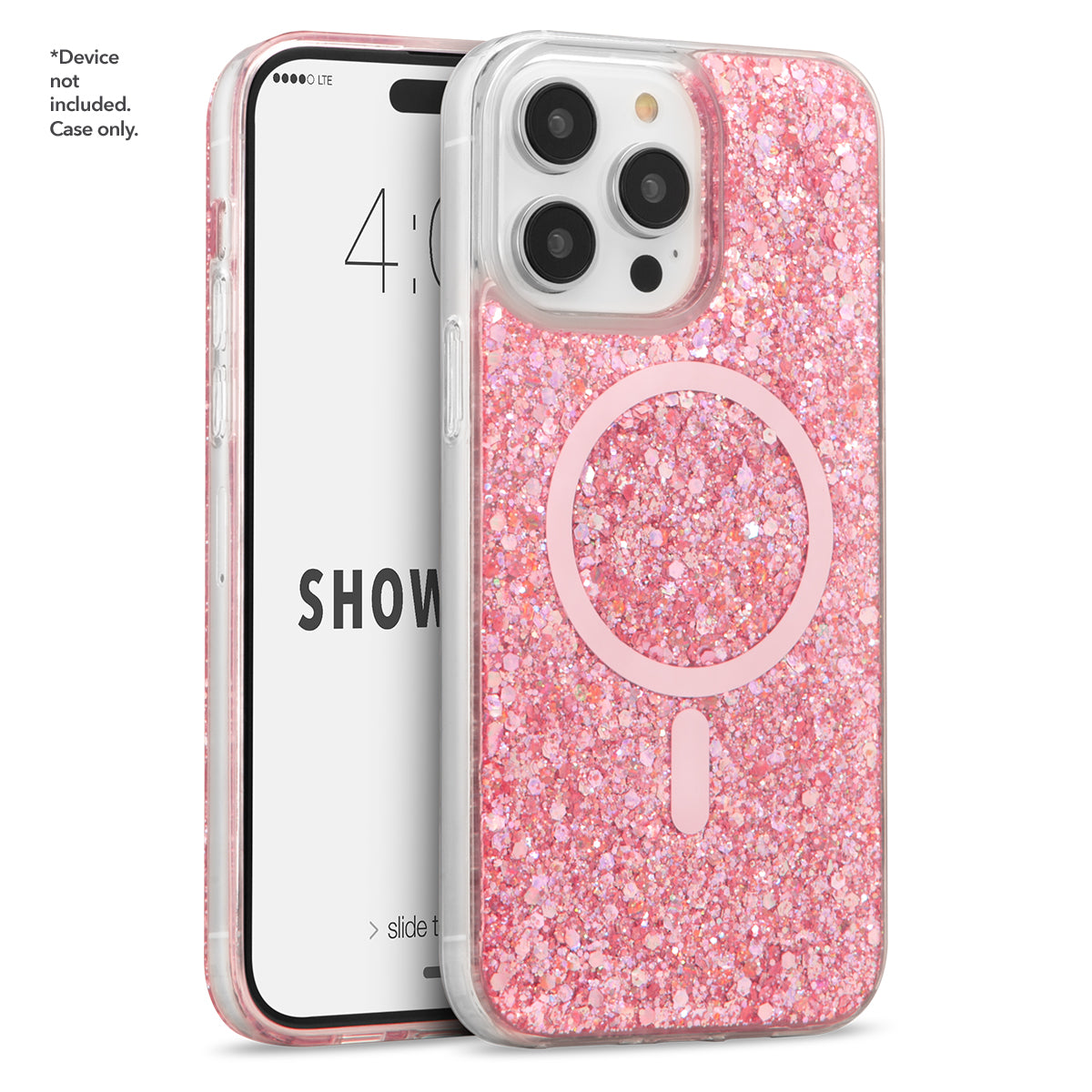 Showcase Slim Glam - iPhone 15 Pro Baby Pink w/ MagSafe Cases
